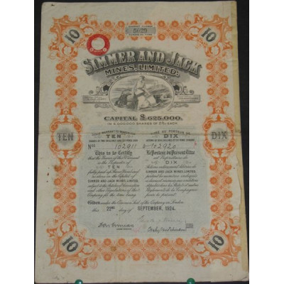 Simmer and Jack Mines Ltd (10 Act)