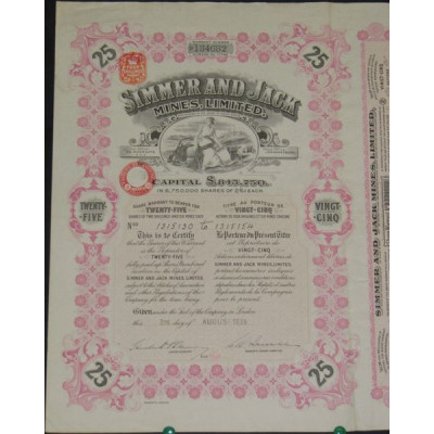 Simmer and Jack Mines Ltd (25 Act)