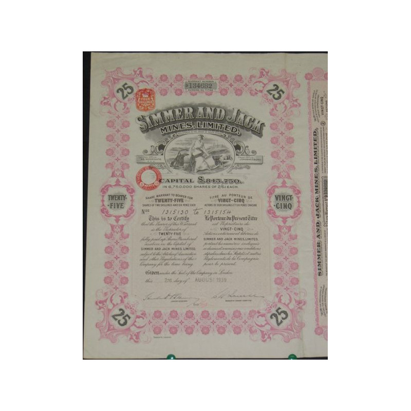 Simmer and Jack Mines Ltd (25 Act)