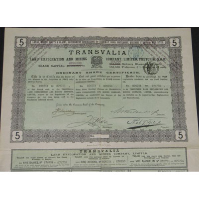 Transvalia Land Exploration and Mining Cy Ltd