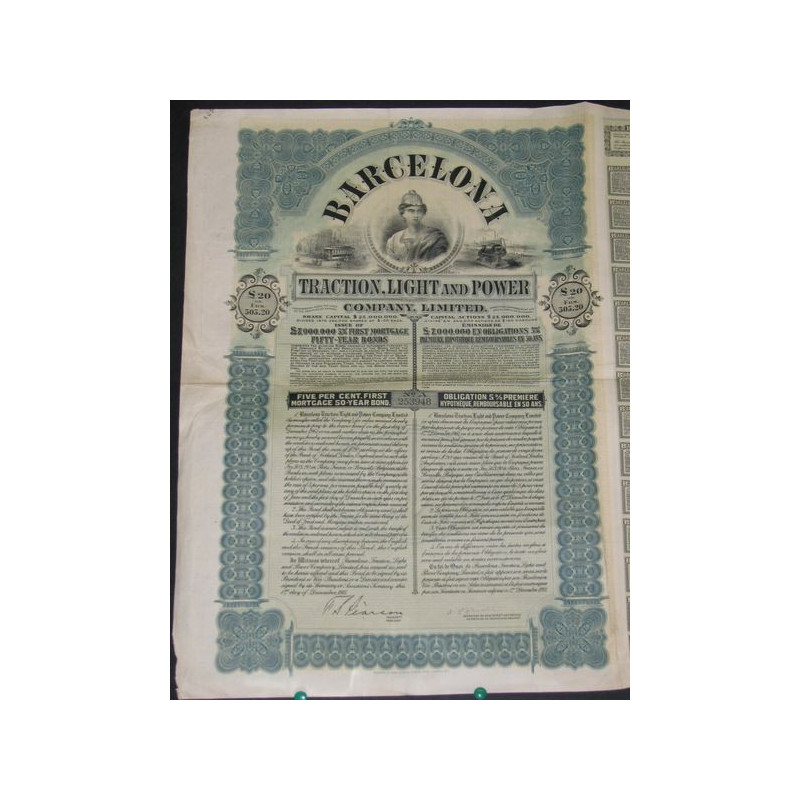 Barcelona Traction Light and Power Cy Ltd (Obl 5 %)