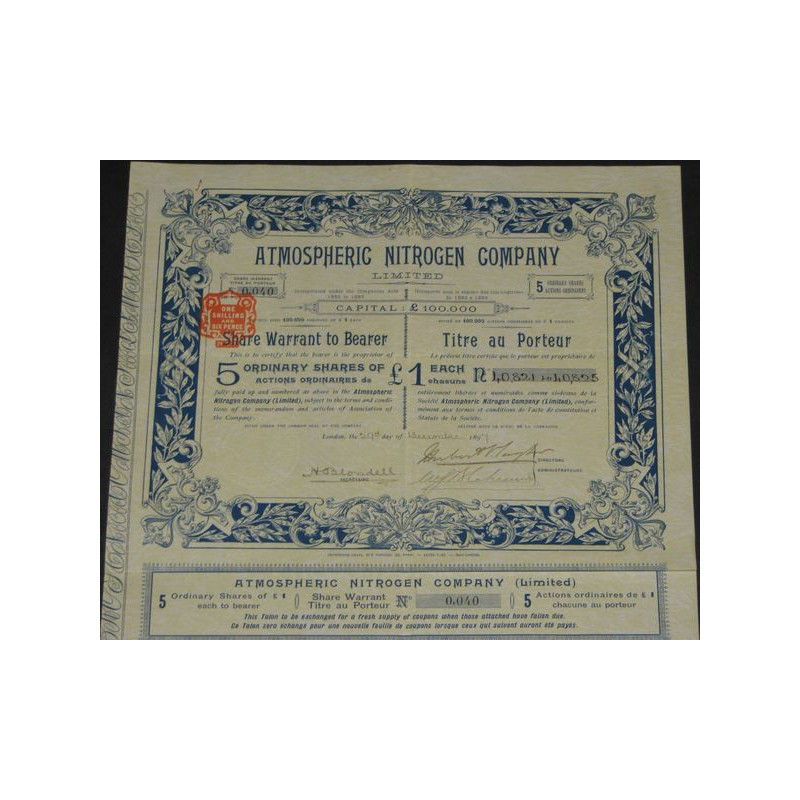 Atmospheric Nitrogen cy Ltd