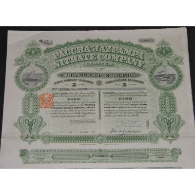 Paccha & Jazpampa Nitrate Cy Ltd (5 Ac)