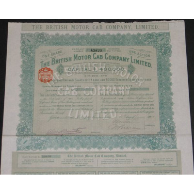 The British Motor Cab Cy Ltd (01 Act diff - Modèle 1)