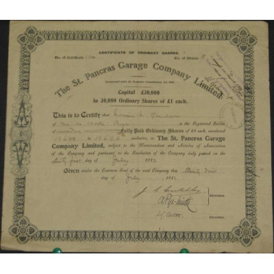 The St. Pancras Garage Cy Ltd