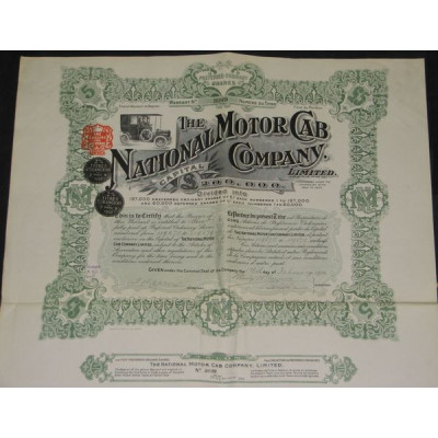 The National Motor Cab Cy Ltd (5 Act - Modèle 1)