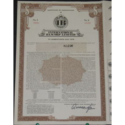 International Bancorp Ltd