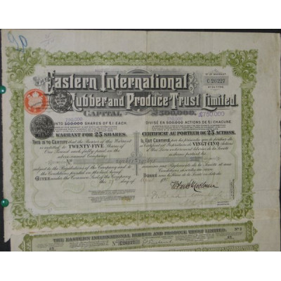 The Eastern International Rubber and Produce Trust Ltd (25 Ac)