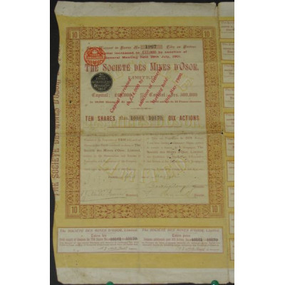 The Société des Mines d'Osor Ltd