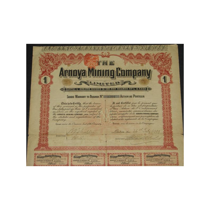 The Arnoya Mining Cy Ltd (1 Ac)