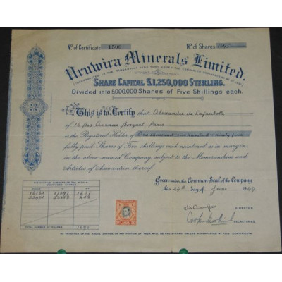 Uruwira Minerals Ltd