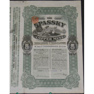 The Spassky Copper Mine Ltd (5 Ac)