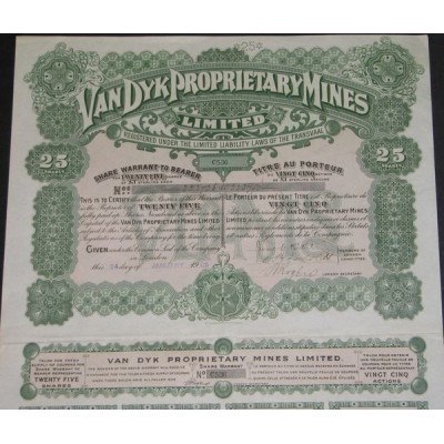 Van Dyk Proprietary Mines Ltd