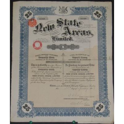 New State Areas Ltd (25 Act)