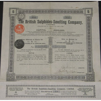 The British Sulphides-Smelting Cy Ltd (5 Ac)