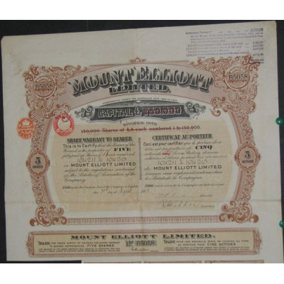 Mount Elliott Ltd (5 Act £ 1)
