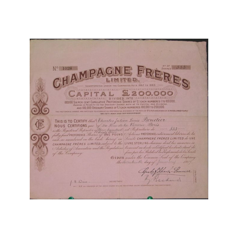 Champagne Frères Ltd