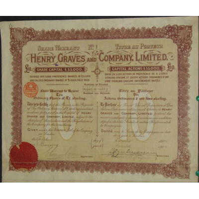 Henry Graves and Cy Ltd (10 Ac)