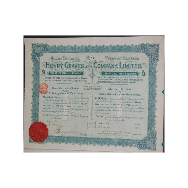 Henry Graves and Cy Ltd (1 Ac)