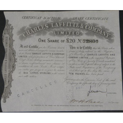 Charles Laffitte & Cy Ltd