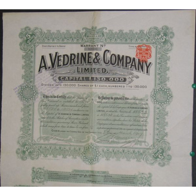 A. Vedrine & Cy Ltd