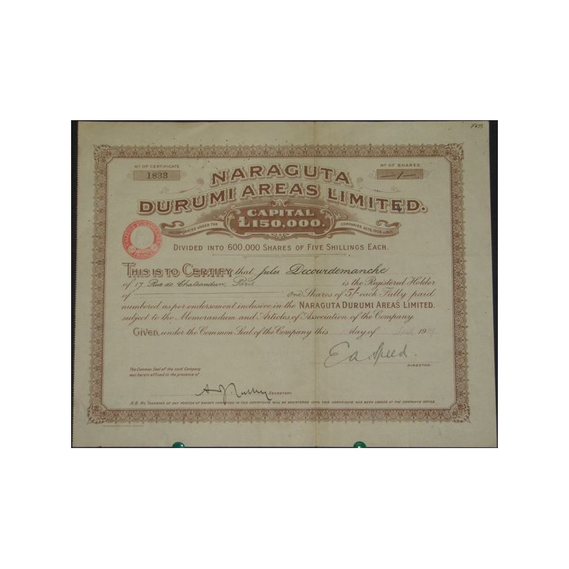 Naraguta Durumi Areas Ltd (Nomin)