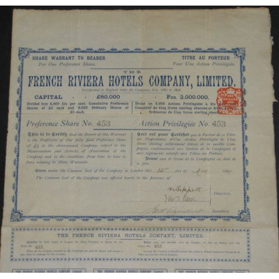 French Riviera Hotels Cy Ltd