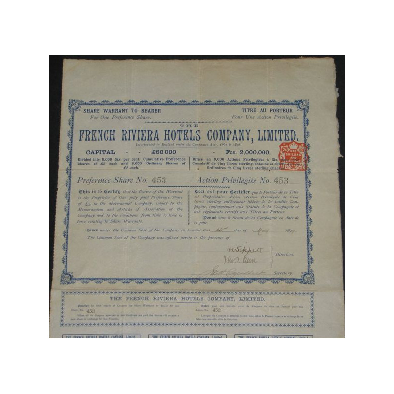 French Riviera Hotels Cy Ltd