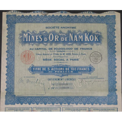 Mines d'Or de Nam Kok (5 Ac)