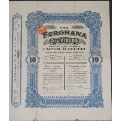 The Ferghana Oil Fields Ltd (10 Ac)