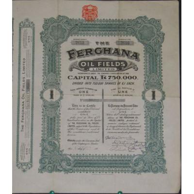 The Ferghana Oil Fields Ltd (1 Ac)