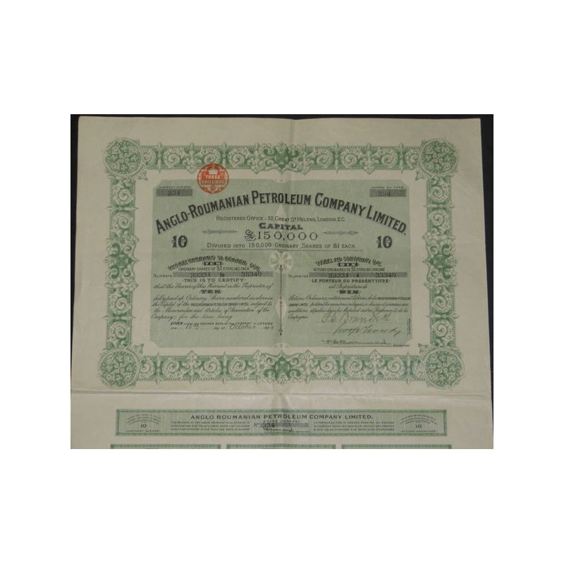 Anglo-Roumanian Petroleum Cy Ltd