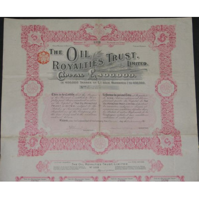 The Oil Royalties Trust Ltd