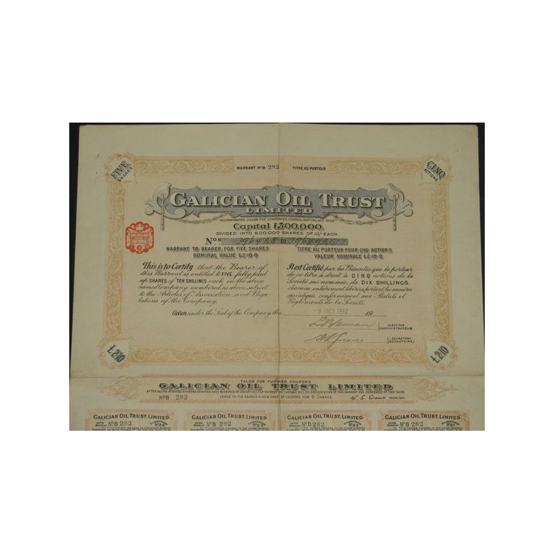 Galician Oil Trust Ltd (5 Ac)