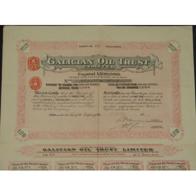 Galician Oil Trust Ltd (25 Ac)