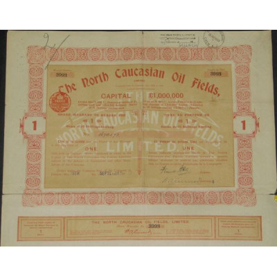 The North Caucasian Oil Fields Ltd (1 Ac)