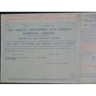 The "Shell" Transport and Trading Cy Ltd (Nomin 1)