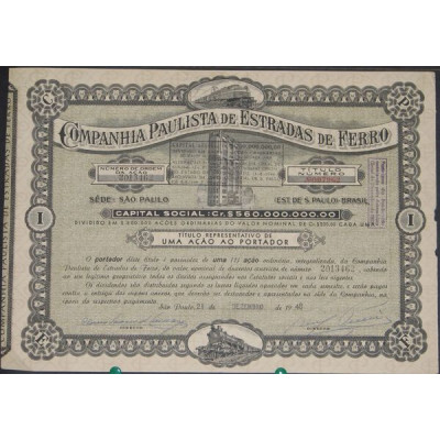Cia Paulista de Estradas de Ferro (Modèle 1)