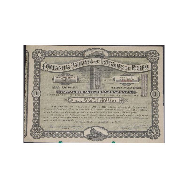Cia Paulista de Estradas de Ferro (Modèle 1)