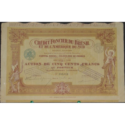 Crédit Foncier du Brésil et de l'Amérique du Sud (Act 500 F modèle 2)