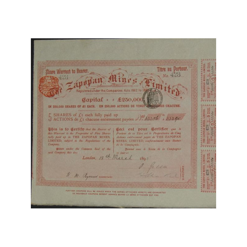 The Zapopan Mines Ltd