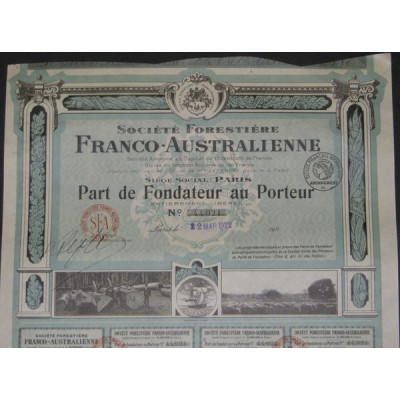 Sté Forestière Franco-Australienne (PF)