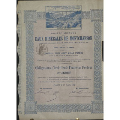 S.A. des Eaux Minérales de Montchanson