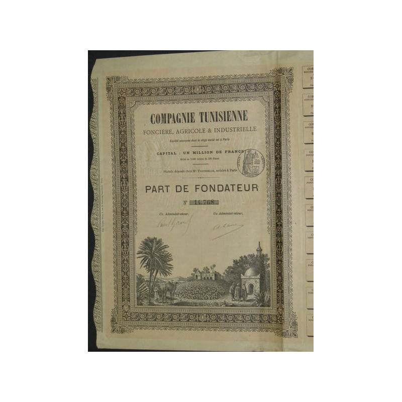 Cie Tunisienne Foncière Agricole & Industrielle