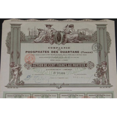 Cie des Phoshates de Ouartane (Tunisie)