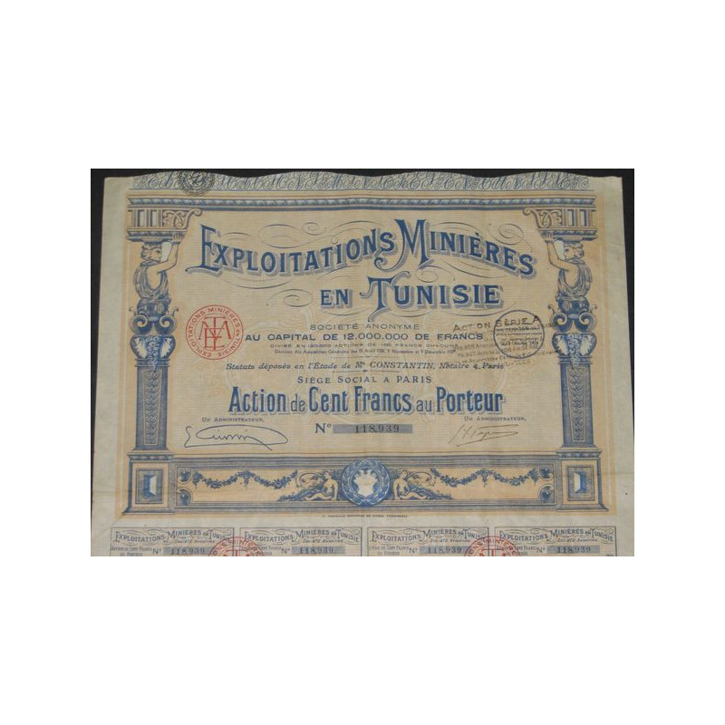 Exploitations Minières en Tunisie