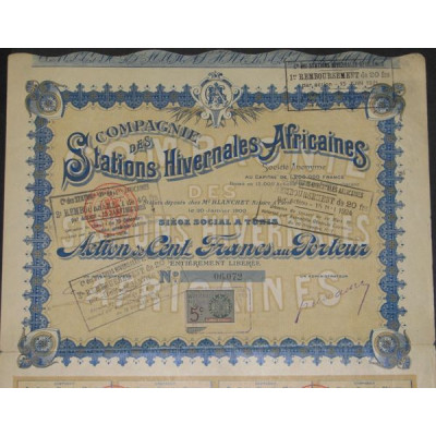 Cie des Stations Hivernales Africaines