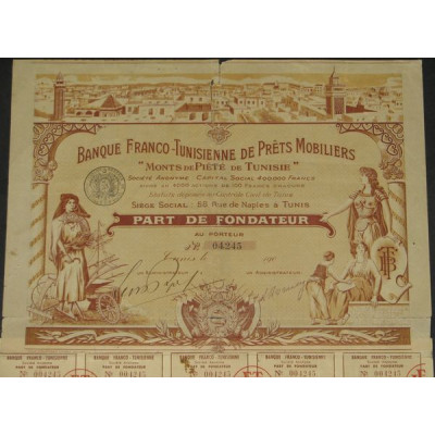 Banque Franco-Tunisienne de Prêts Immobiliers "Monts de Piété de Tunisie" (PF)