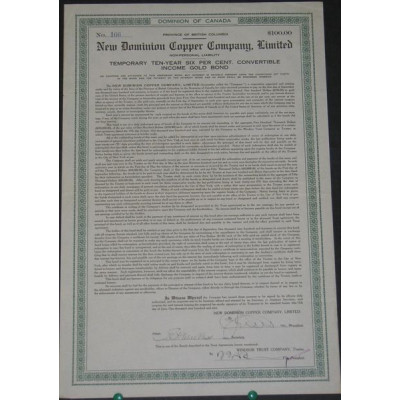 New Dominion Copper Cy Ltd