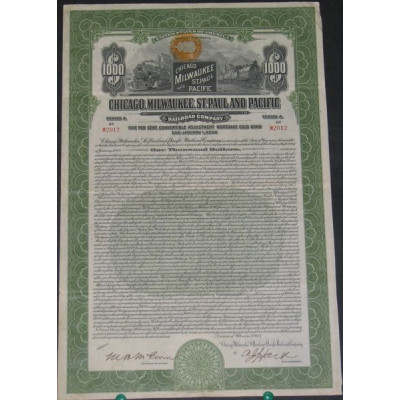 Chicago Milwaukee St. Paul and Pacific Railroad Cy